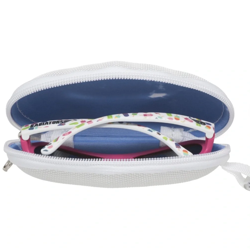 Babiators Pink and White Sunglasses